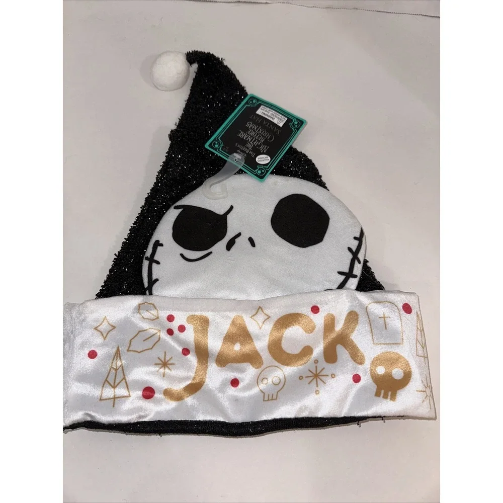 Disney Nightmare Before Christmas Jack Skellington Santa Hat Walgreens Exclusive